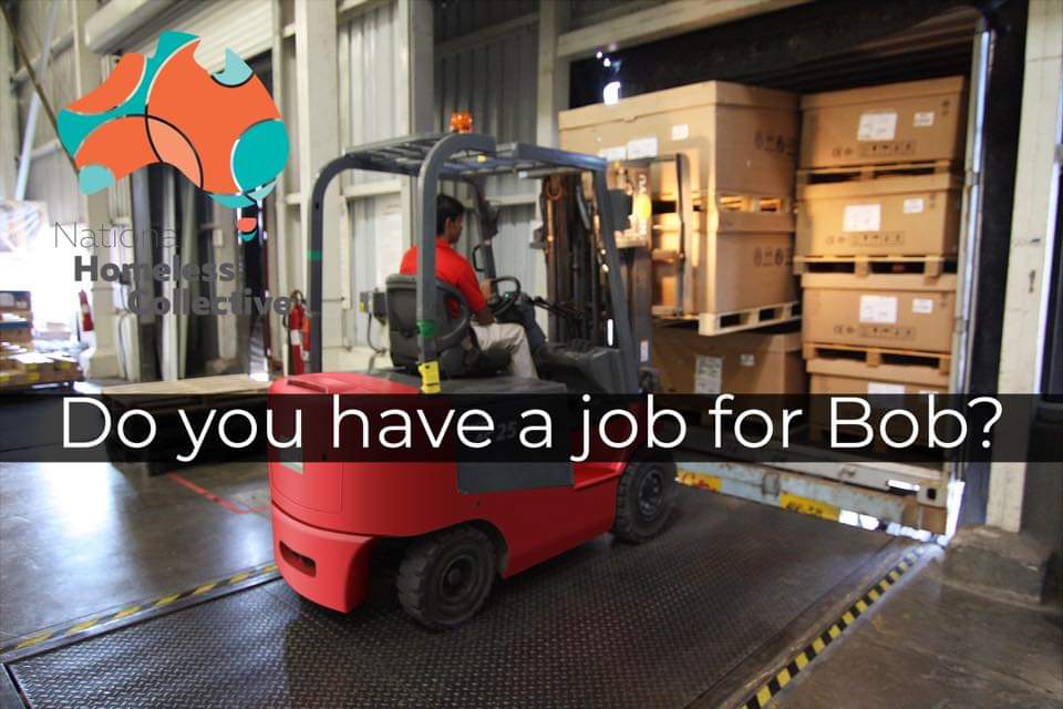 Do you have a job for Bob?
